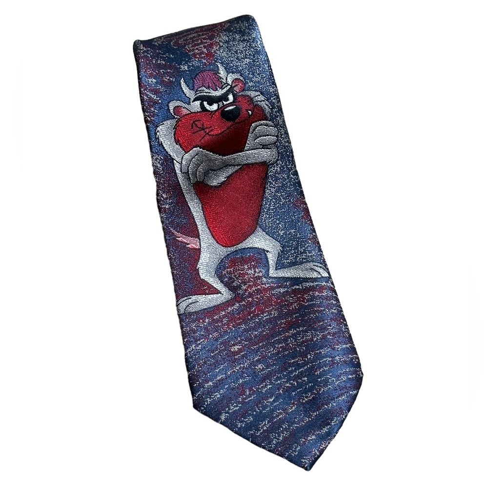 Vintage Looney Tunes by Balancine Tazmanian Devil Tie EUC